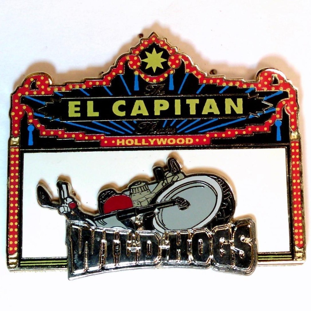 Disney Pin Marquee Wild Hogs Soda Fountain Movie DSF El Capitan Theater LE 52886